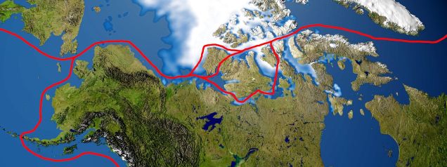 Rutas del Ártico