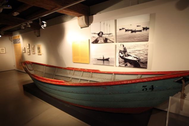 Exposición "La gran pesca del bacalao" en el Ontzi Museoa de San Sebastián